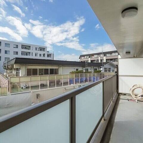 碑文谷マンションの眺望・バルコニー写真