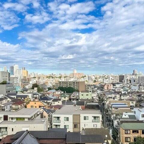 スヴェニール早稲田夏目坂の眺望・バルコニー写真