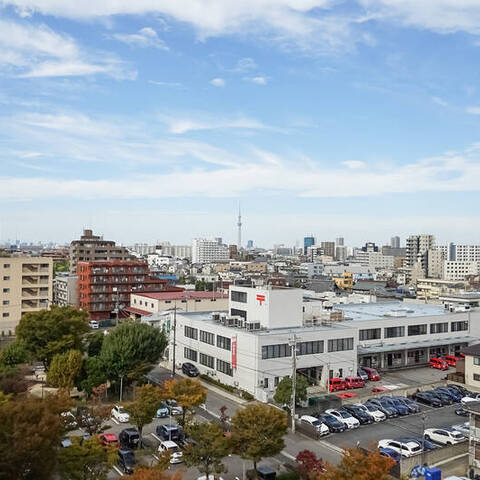 宇喜田ホームズの眺望・バルコニー写真