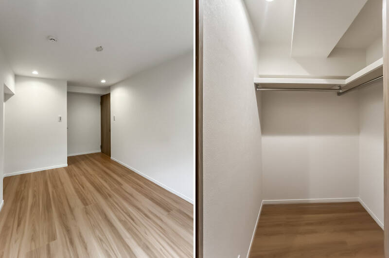 こちらの洋室にもWICが。
