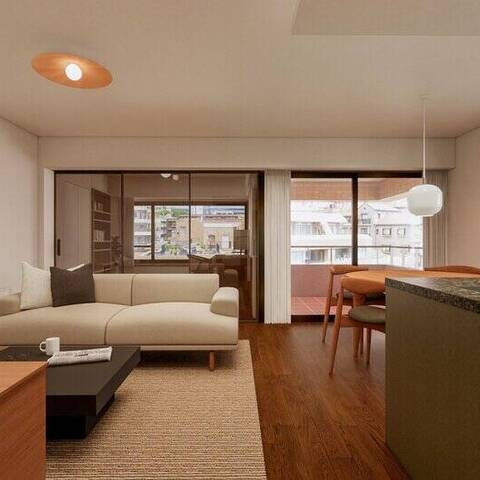 参宮橋ペアシティの室内写真