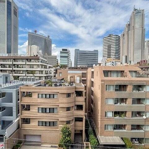 参宮橋ペアシティの眺望・バルコニー写真