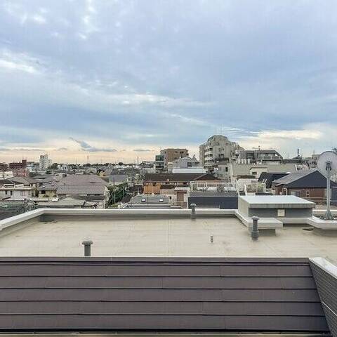 西荻ニュースカイマンションの眺望・バルコニー写真