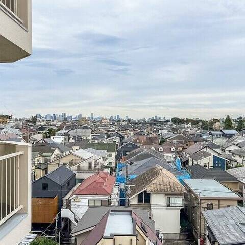 西荻ニュースカイマンションの眺望・バルコニー写真