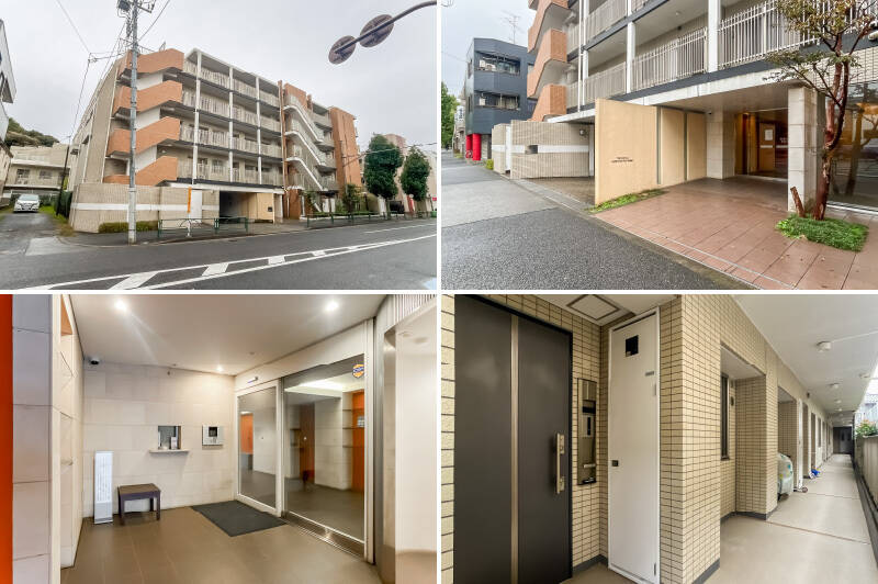 2003年に竣工した、<b>オートロック・宅配ボックス付き</b>のマンション。今回ご紹介する住戸は、<b>専用庭とテラス付きの角部屋</b>です。