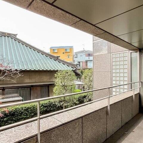 白金ハウスの眺望・バルコニー写真