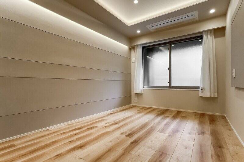 3つある洋室の中でもっとも広く、北向きの窓が付いています。