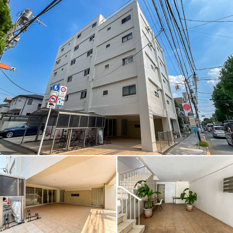 こちらのマンションは、<b>犬猫の飼育が可能</b>（細則あり）。1960年築と年を重ねていますが、古びた雰囲気はなく、むしろ清潔感のある印象です。<b>自主管理体制</b>のため、植栽の剪定やゴミ回収箱の出し入れなどは住人同士で行っていますが、清掃は外部に委託しています。