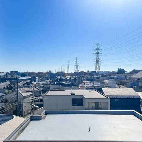 パークホームズ武蔵関の眺望・バルコニー写真