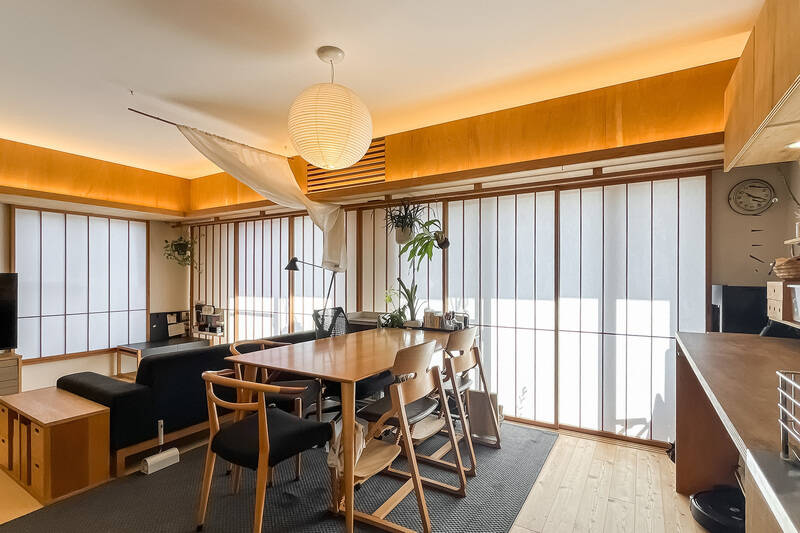 まるで上質な旅館のような設えにうっとり。