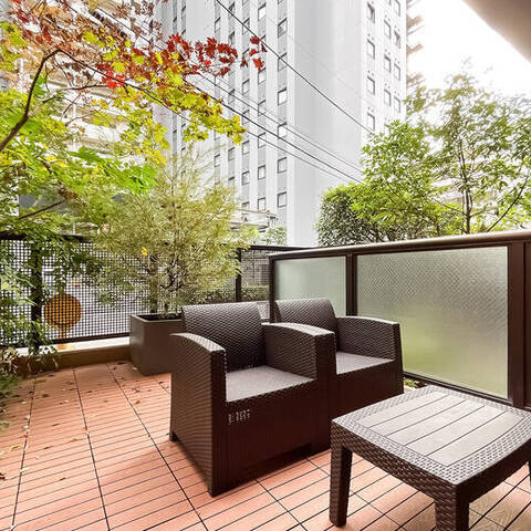 朝日サテライト六本木の眺望・バルコニー写真