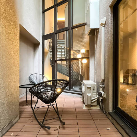 朝日サテライト六本木の眺望・バルコニー写真