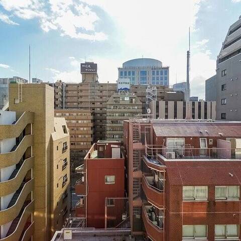 広尾マンションの眺望・バルコニー写真