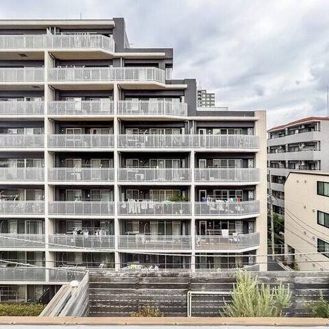 プレミスト神楽坂の眺望・バルコニー写真