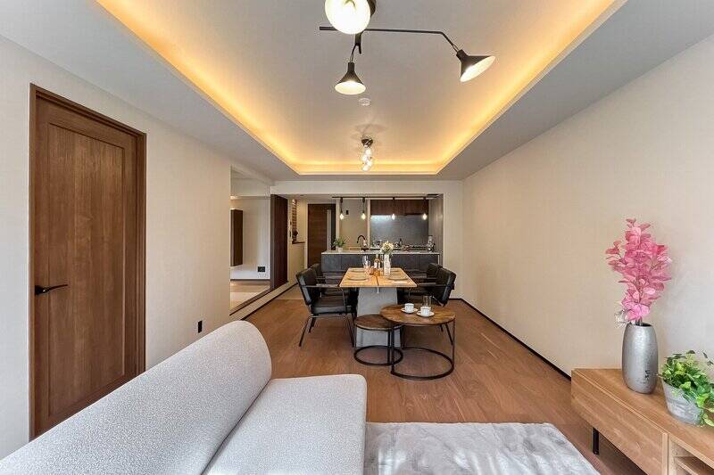 LDKに戻りまして、左手の扉の中を見てみましょう。