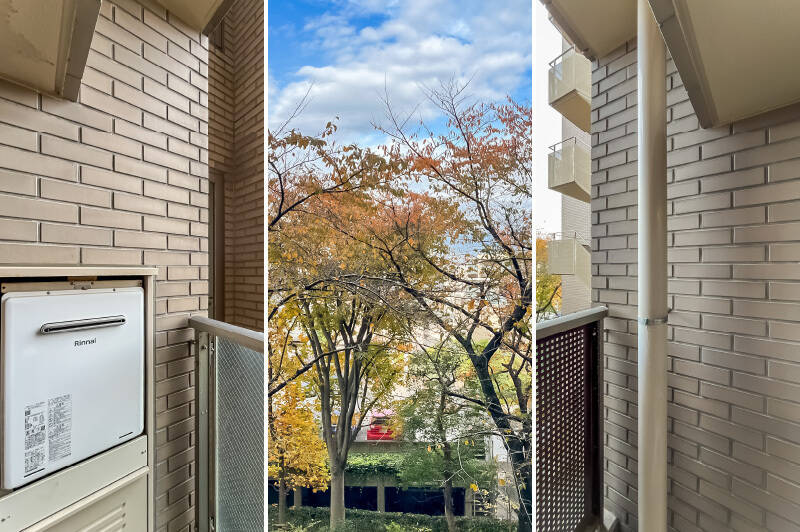 北東側もグリーンビューで気持ちよく風が抜けそうですよ。