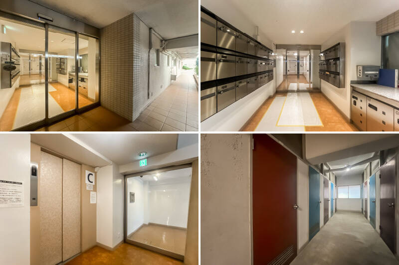 エントランスには、宅配ボックスとオートロックが備わっています◎ こちらの物件は約1帖の専用使用権付きのトランクルーム（無償）付き♡ 大型のレジャーグッズなどもたっぷり収納できそう。