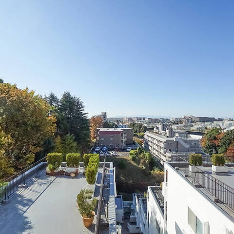 宮前平ロイヤルマンションの眺望・バルコニー写真