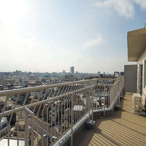 シーアイマンション駒場の眺望・バルコニー写真