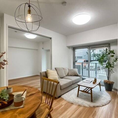 上町マンションの室内写真