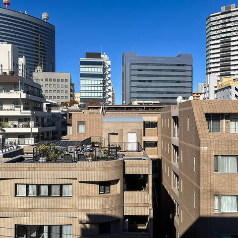 参宮橋ペアシティの眺望・バルコニー写真