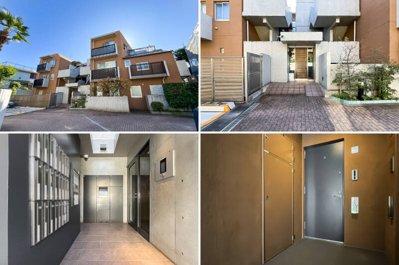 2003年に竣工した、<b>オートロック・宅配ボックス付き</b>のコーポラティブハウス。ゆとりある敷地に建っており、余裕を感じる造りです。