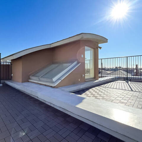 松原フラットの眺望・バルコニー写真