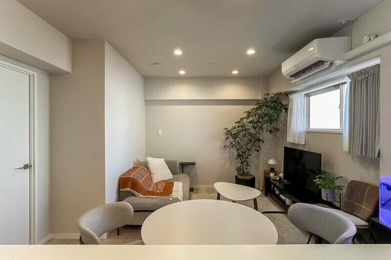 対面キッチンなので、お料理中にリビングダイニングを見渡すことができますよ♪