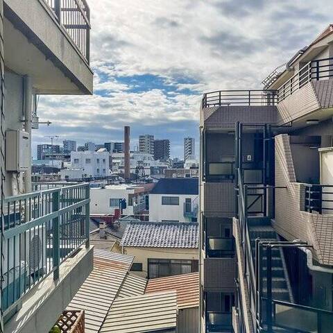 太平洋戸越マンションの眺望・バルコニー写真