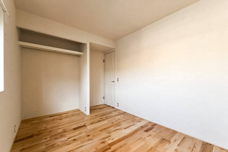 収納はオープンタイプです。