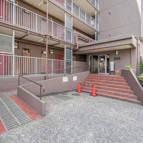 日商岩井木場マンションの建物・共用部写真