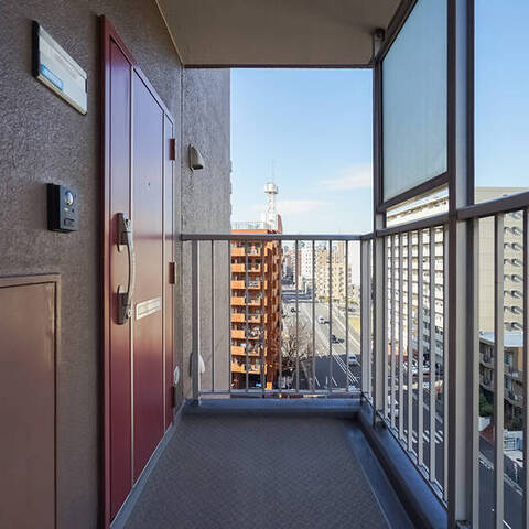 日商岩井木場マンションの建物・共用部写真