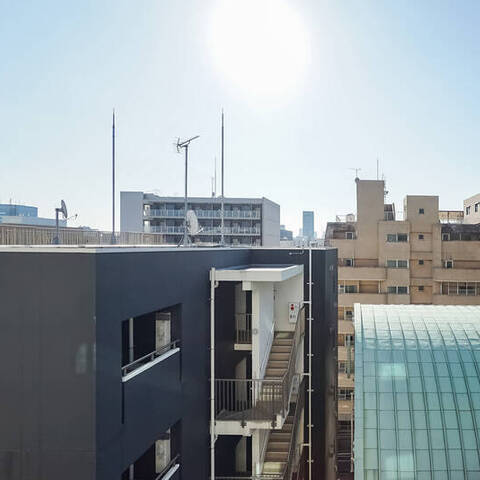 日商岩井木場マンションの眺望・バルコニー写真