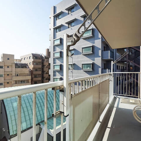 日商岩井木場マンションの眺望・バルコニー写真