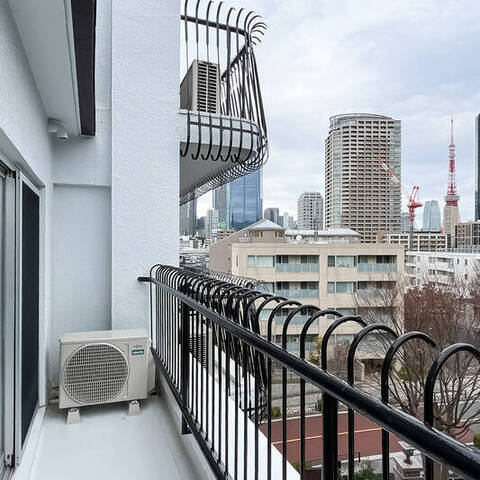 秀和第二三田綱町レジデンスの眺望・バルコニー写真