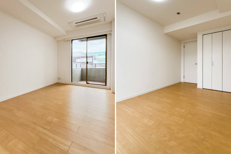 南東向きの居室で日当たり良好。