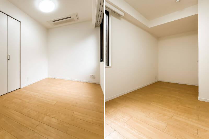 3つある個室の中では一番コンパクト。お子さまのお部屋や書斎にいかがでしょうか。