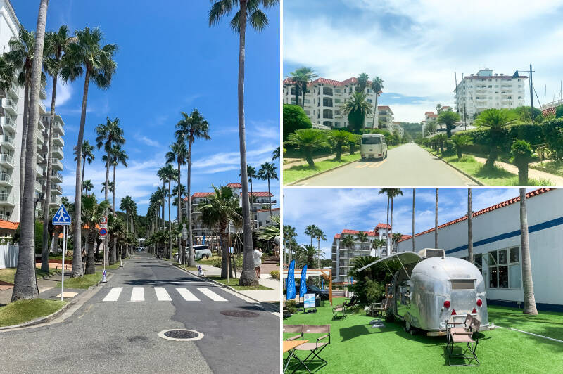 今回ご紹介するのは、ヨットハーバーを中心に、海を望むレストランやカフェ、ホテル、グランピング施設が揃う「逗子マリーナ」。敷地内は散策するだけでも気持ちよく、ペット同伴OKのエリアやテラス席も。日常の延長で、愛犬と一緒にリゾート気分を楽しめる環境です。左下写真はレストラン「マリブファーム 逗子マリーナ」。イベントも定期的に催されていますよ。(徒歩4分)