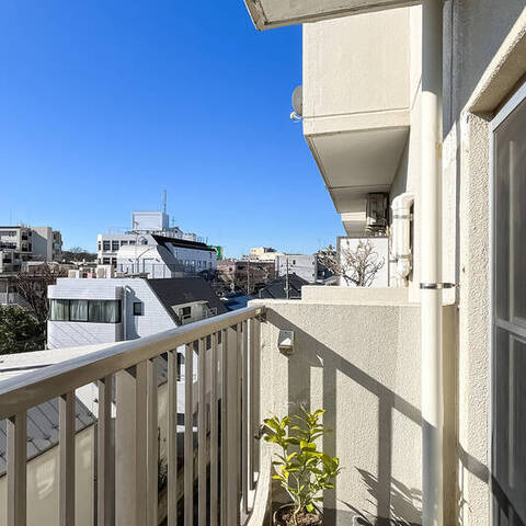 経堂セントラルマンションの眺望・バルコニー写真