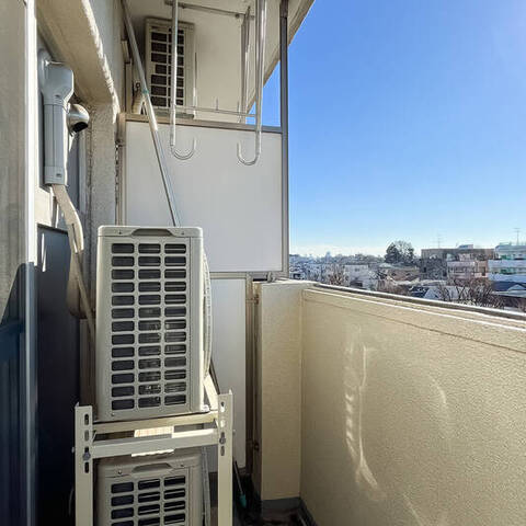 経堂セントラルマンションの眺望・バルコニー写真