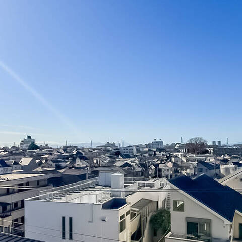 西荻台マンションの眺望・バルコニー写真