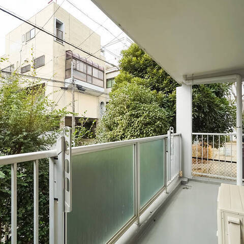 上野毛リッツハウスＣ館の眺望・バルコニー写真