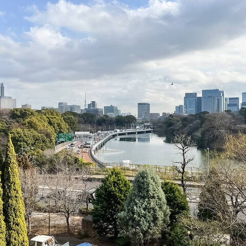 一番町パークマンションの眺望・バルコニー写真