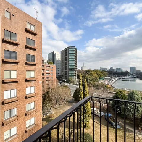 一番町パークマンションの眺望・バルコニー写真