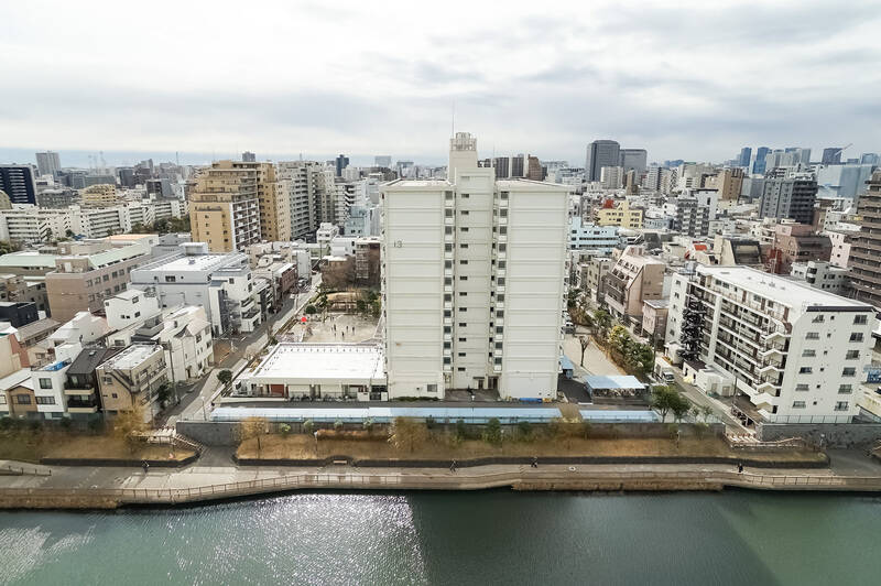 真下に！のどかな雰囲気に心休まります。