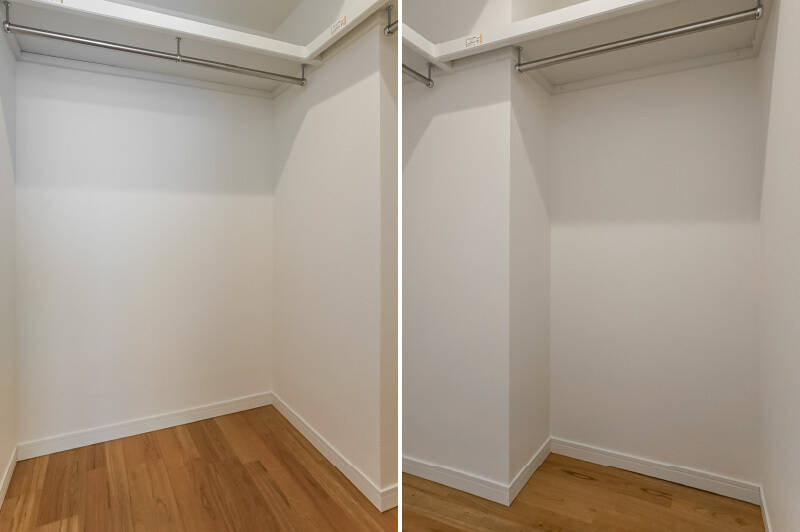 こちらの居室にもWICがあります。