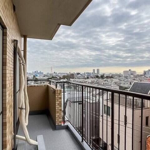 学芸大学グリーンハイツの眺望・バルコニー写真