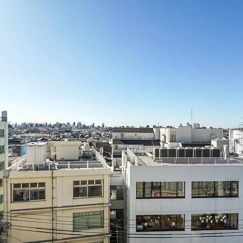 若林ハイホームA棟の眺望・バルコニー写真