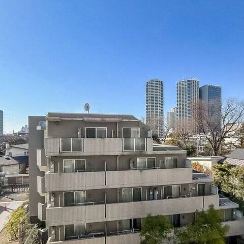 目黒グレースマンションの眺望・バルコニー写真