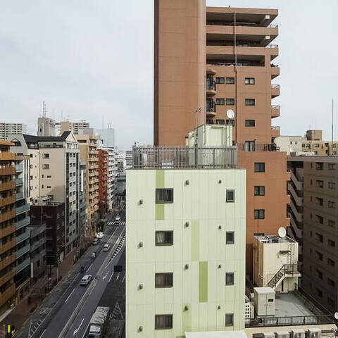 浜町パークハイツの眺望・バルコニー写真